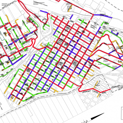 The city has established a new Snow and Ice Control Policy but has the priority of sidewalk and stairway clearing behind the completion of the city’s streets.