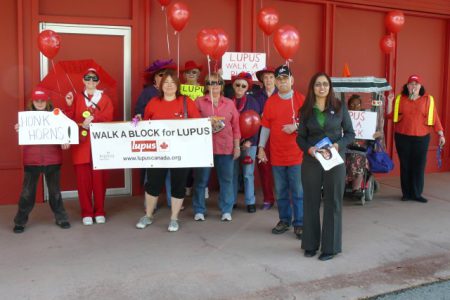 Walk a block for lupus May 1