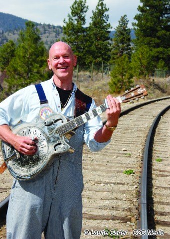 ARTS: Kettle Valley Brakemen stop at the Midway station