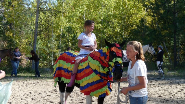 Spooky fun starts early for horse riding fans