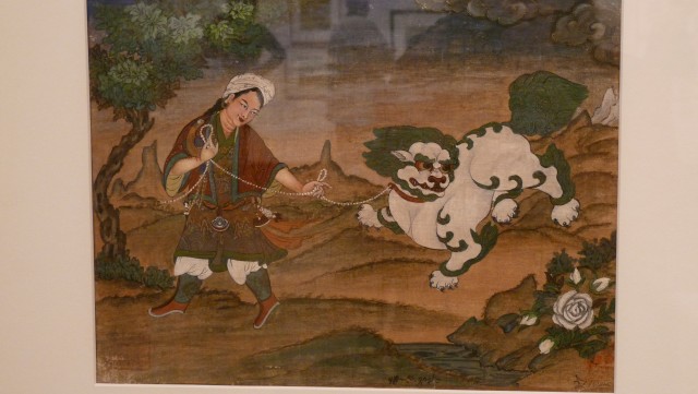 Exhibit depicts colourful Tibetan life