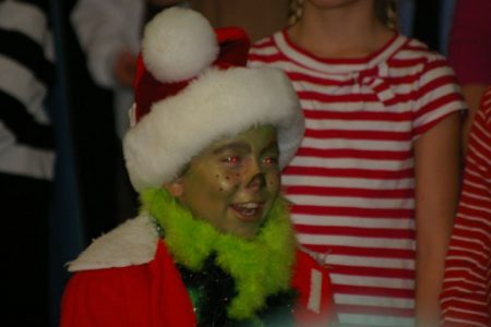 The grinch didn't get a chance to steal Christmas this year as Hutton's grade 4 / 5 classes performed; Photo, Submitted