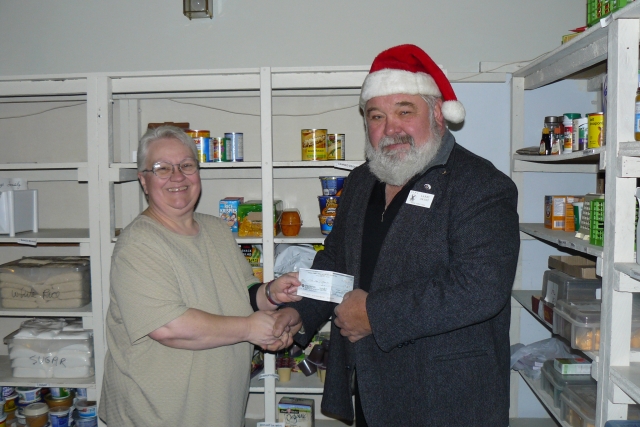 Food bank receives much needed help for the Christmas season