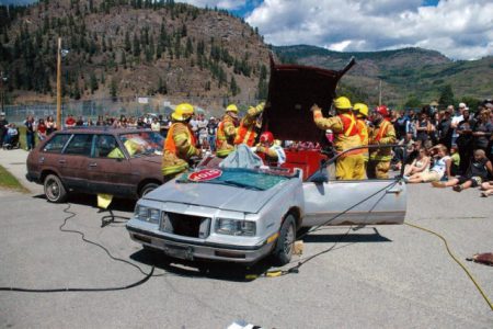 Don't be afraid - fires and rescue scenes are only for training as Grand Forks welcomes firefighters