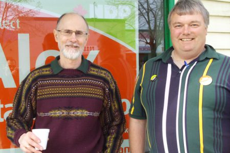 Politically charged: NDP Grand Forks office opens