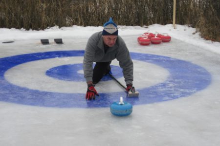 Curlers rang in the New Year the old fashioned way