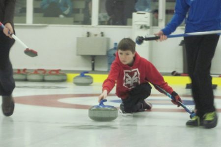 Young curlers step into fierce competition