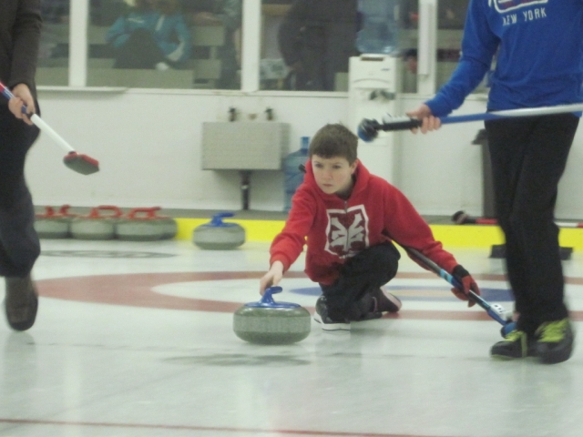 Young curlers step into fierce competition