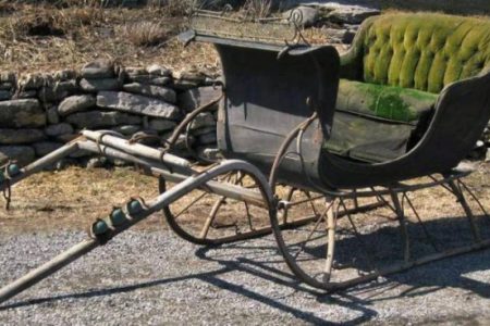 A one-horse open sleigh upcoming project for Boundary Woodworker’s Guild