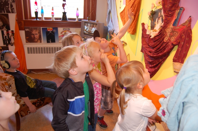 Grand Forks' art gallery is swarmed with curious learners during art week