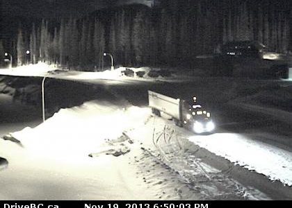 UPDATE: Snow storm slows traffic on Kootenay Pass