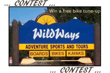 CONTEST: April 2014 -- Wildways Bike Tune-up