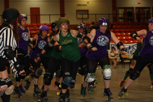 Dam City Rollers face off against Rossland/Trail today after big win against Nelson last weekend