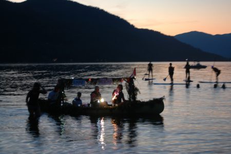 Water & Lights at the sixth Christina Lake Homecoming