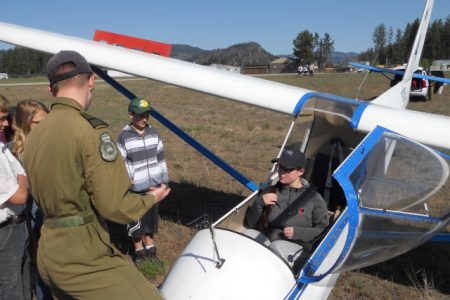 Cadets spend day flying at GF airport