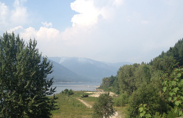 BC Wildlife Service places area restriction order for Sitkum Creek wildfire