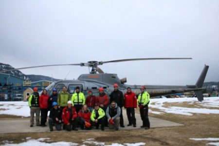 RCMP congratulate SAR team after sledder brought home safely