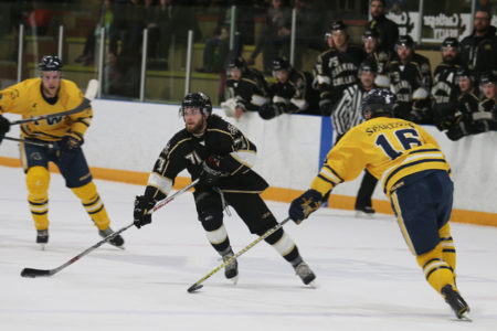 Saints blast Spartans to move within a win of fourth BCIHL title