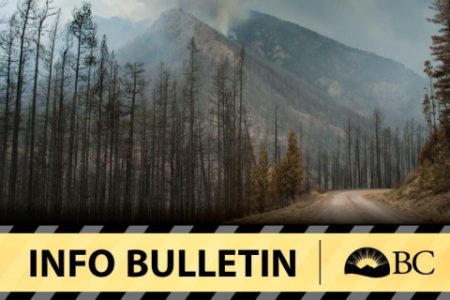 Smoke from U.S. wildfires drifting into southern B.C.