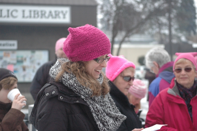 At least 120 feminists join the Women's March in Grand Forks