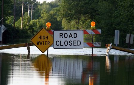 Avoid driving in flooded areas and respect the power of water, ICBC advises