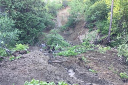 City workers fight against time and weather after significant mudslide