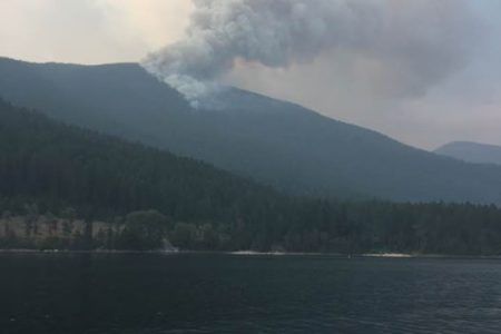 UPDATED: Kokanee Creek fires prompt RDCK to issue Evacuation Alert for some North Shore properties