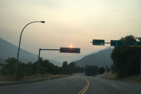 It's back — Smoky Skies Bulletin includes West Kootenay, Boundary