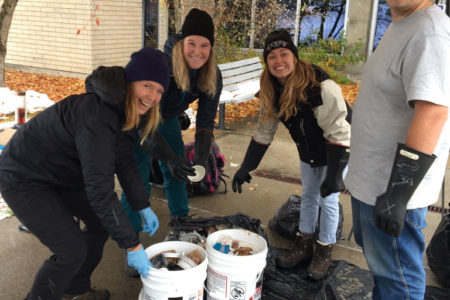 Selkirk College Digs In for Audit of Campus Cafeteria Waste