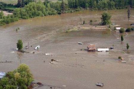 Boundary region prepares for second river peak