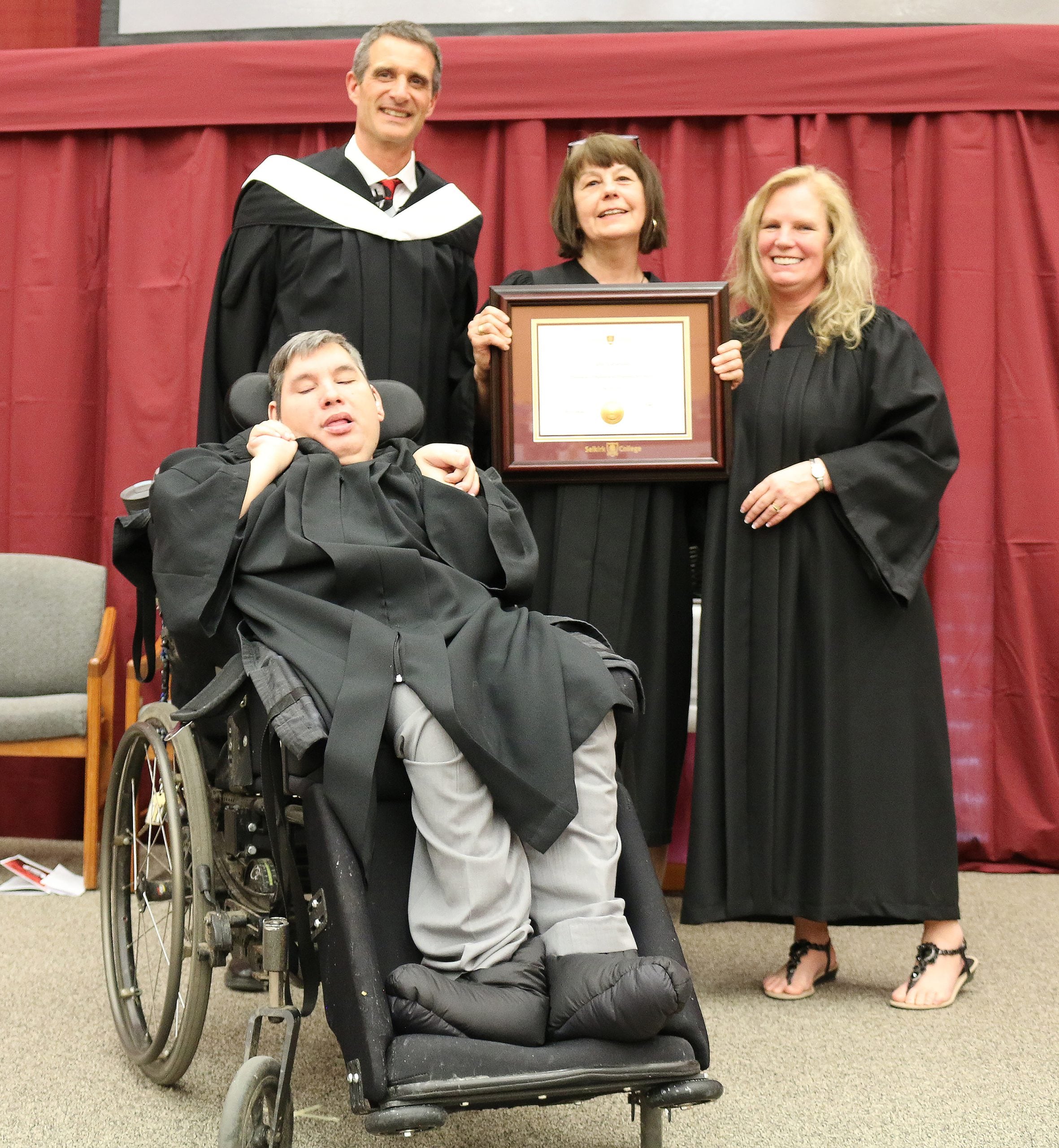 Selkirk College Awards Honourary Diploma to Cathy Lafortune