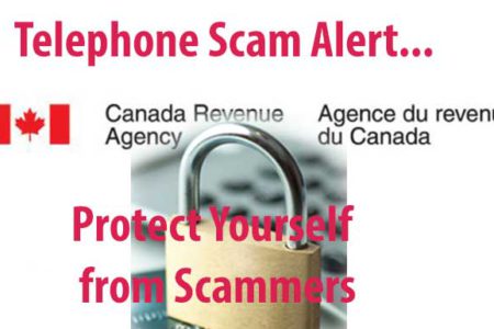 CRA Scams -- Be Aware