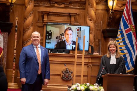 NDP Roly Russell sworn into Legislature as MLA for Boundary-Similkameen