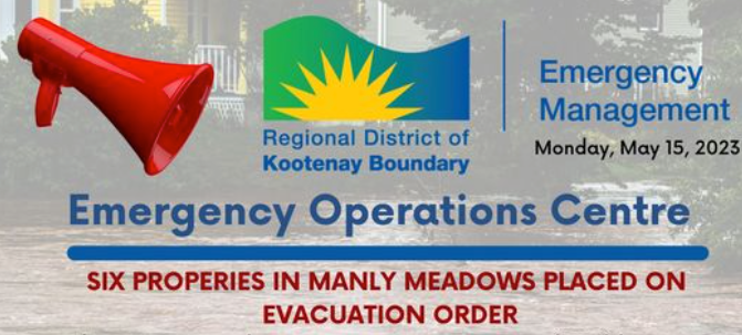 Evacuation Order placed on six addresses in Manly Meadows