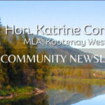 Newsletter from MLA/Minister Katrine Conroy