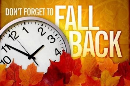 Remember to set clocks back Sunday as Daylight Savings Time ends