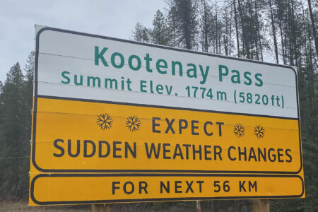 Freezing rain, ice pellets expected for Boundary, West Kootenay, Kootenay Lake — Environment Canada