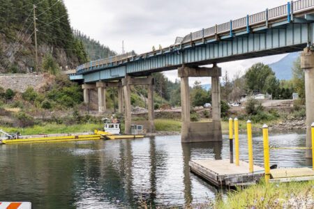 Driver killed in single tractor-trailer collision near Sicamous